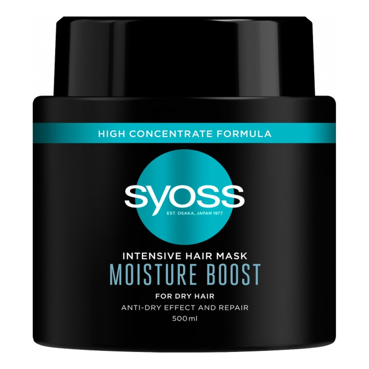 Syoss Intensive hair mask moisture boost intensywnie regenerująca maska do włosów suchych i osłabionych 500ml