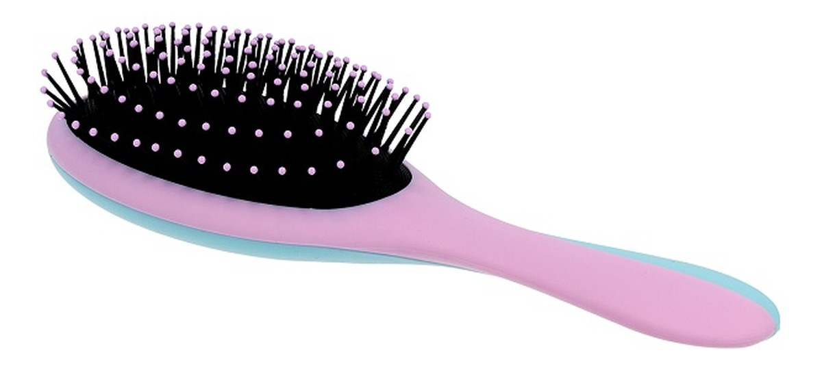 szczotka do włosów z magnetycznym lusterkiem Mauve-Blue