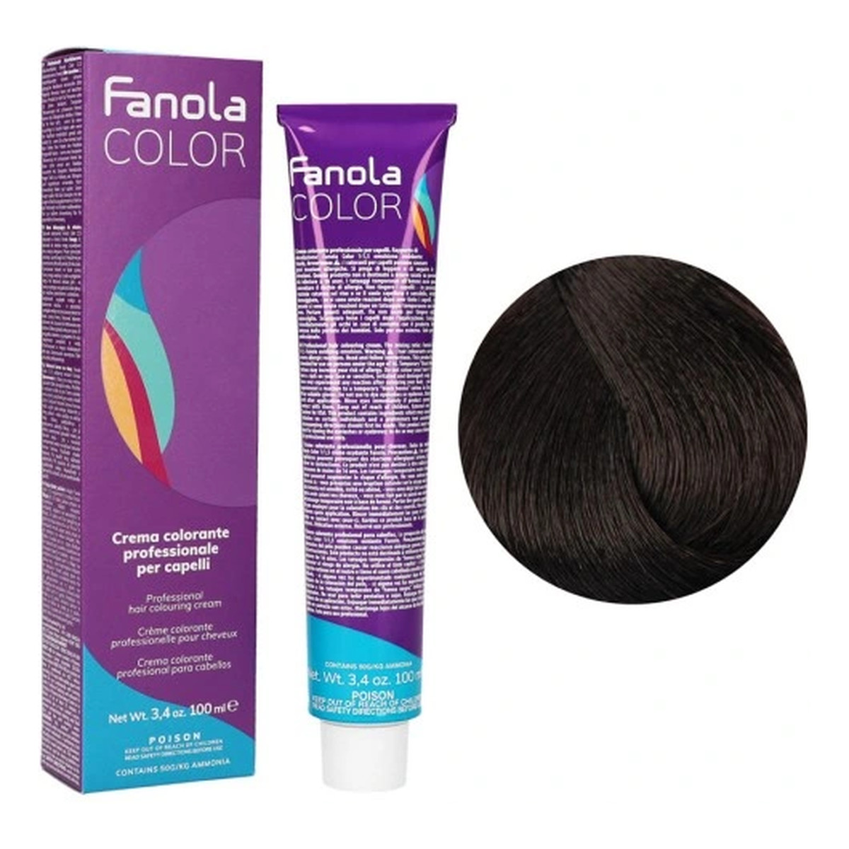 Fanola Color Krem koloryzujący Farba do włosów 100ml