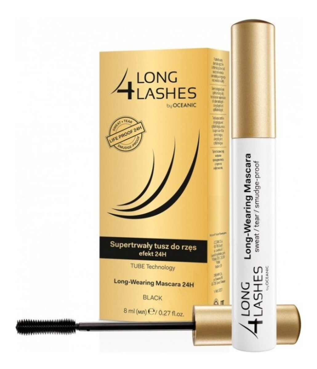 Long Wearing Mascara 24h supertrwały tusz do rzęs Black