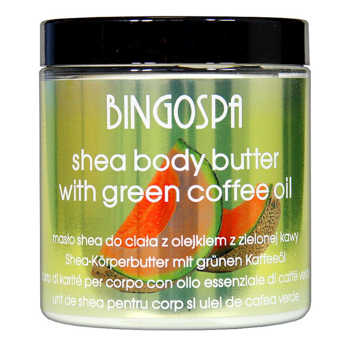 BingoSpa Masło shea do ciała z olejkiem z zielonej kawy 250g 250g