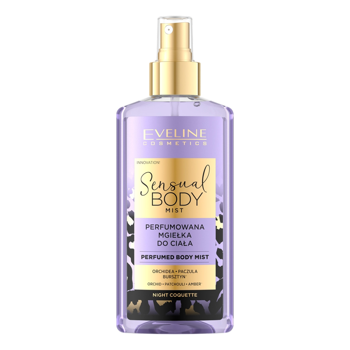 Eveline Sensual Body Mist perfumowana Mgiełka do ciała night coquette 150ml