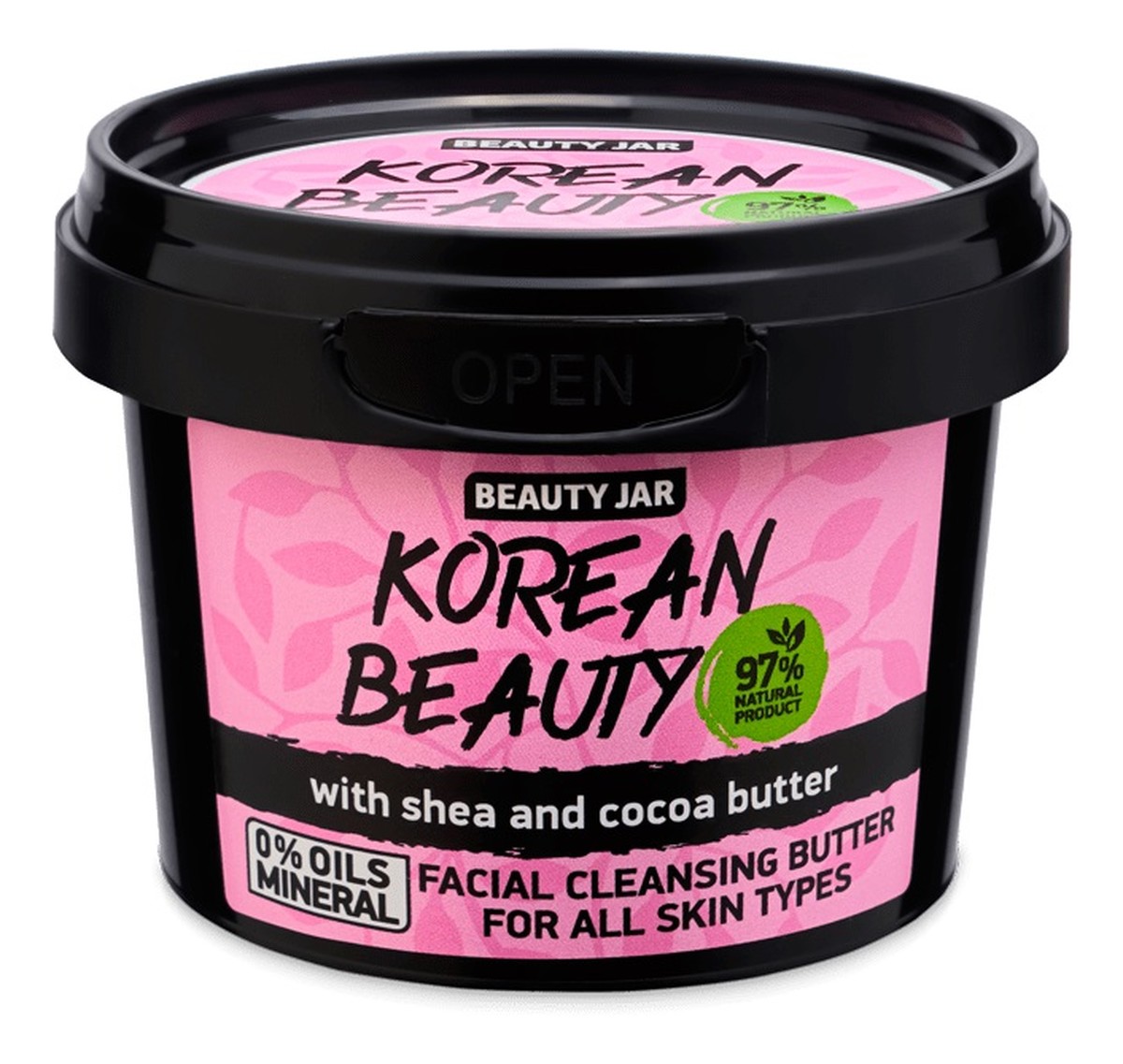 Korean Beauty oczyszczające masło do twarzy z masłem shea