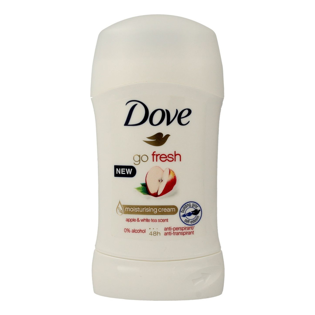 Dove Go Fresh dezodorant w sztyfcie Apple & White Tea Scent 40ml