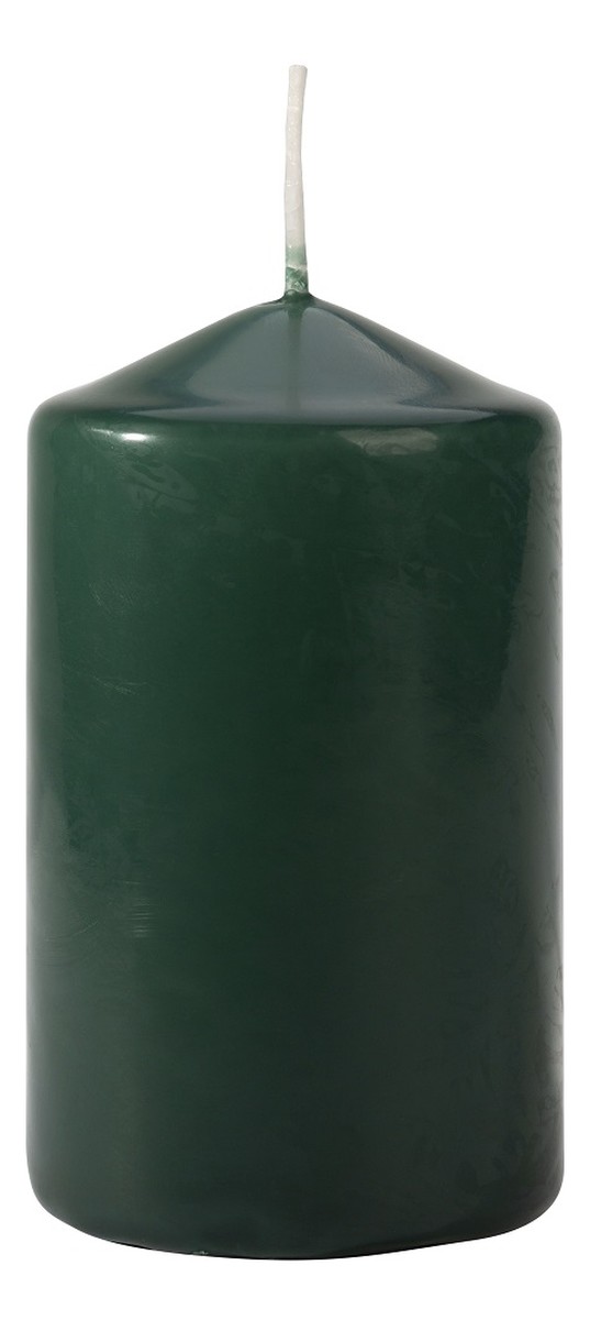 Świeca walec butelkowa zieleń sw60/100-060