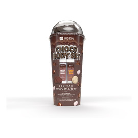 Zestaw produktów do kąpieli-choco (żel do mycia ciała 100ml+balsam do ciała 100ml+myjka+kula 15g)