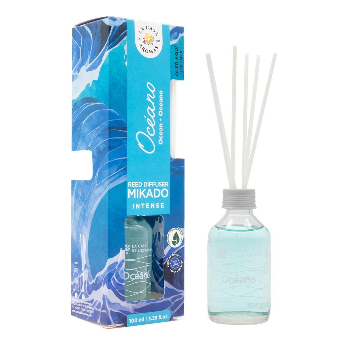 La Casa De Los Aromas Mikado intense patyczki zapachowe ocean 100ml