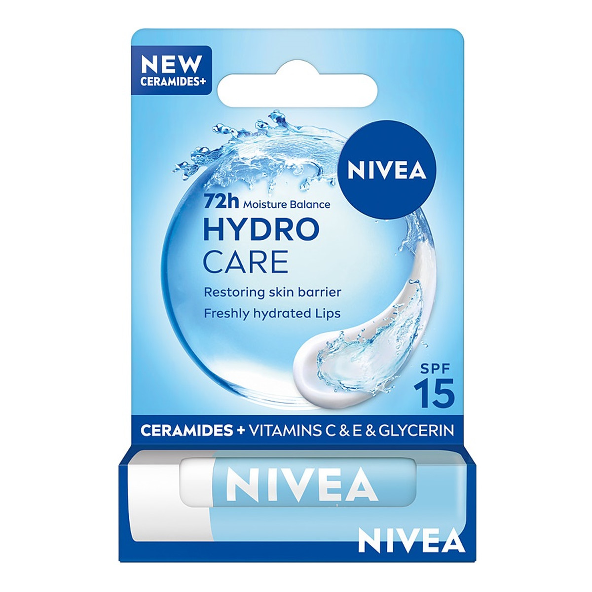 Nivea Hydro Care Pielęgnująca pomadka do ust 4.8g