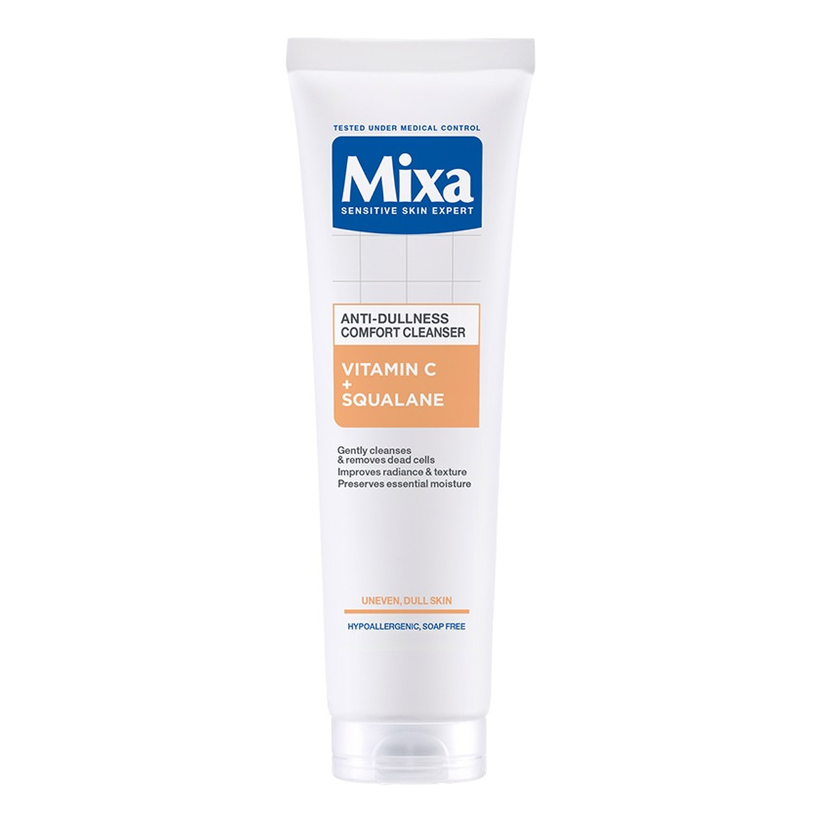 Mixa Comfort Cleanser Żel do mycia twarzy przeciw przebarwieniom witamina c + skwalan 150ml