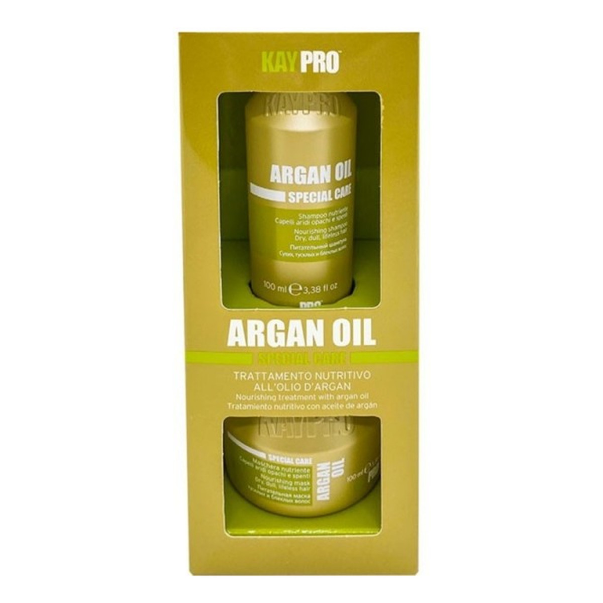 KayPro Argan Oil Zestaw Szampon + Maska 2x100ml 100ml