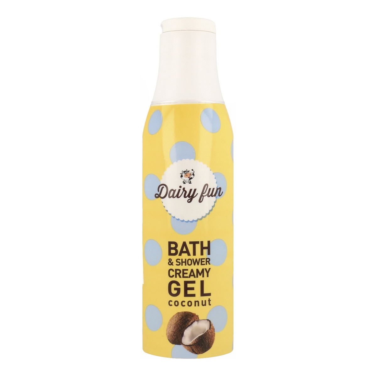 Delia Bath Gel Dairy Fun Żel Pod Prysznic Kokos 400ml