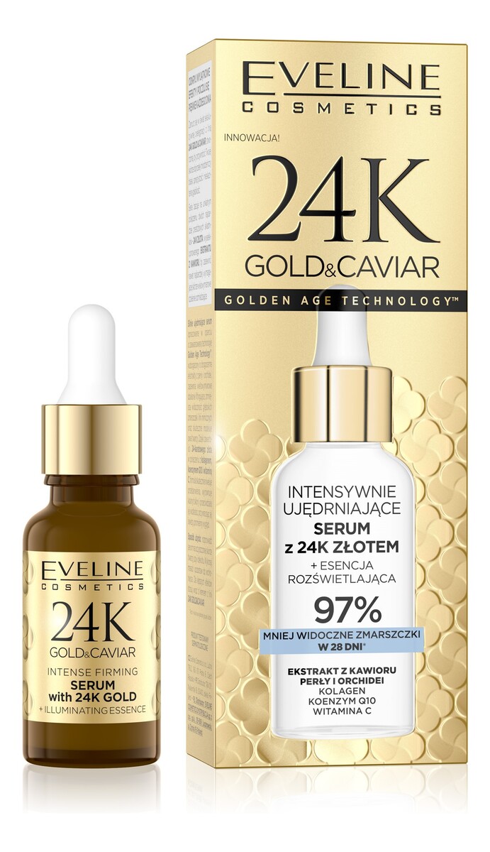 24k gold&caviar serum ujędrniające