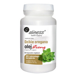 Dzikie oregano olej strong 100% suplement diety 90 kapsułek
