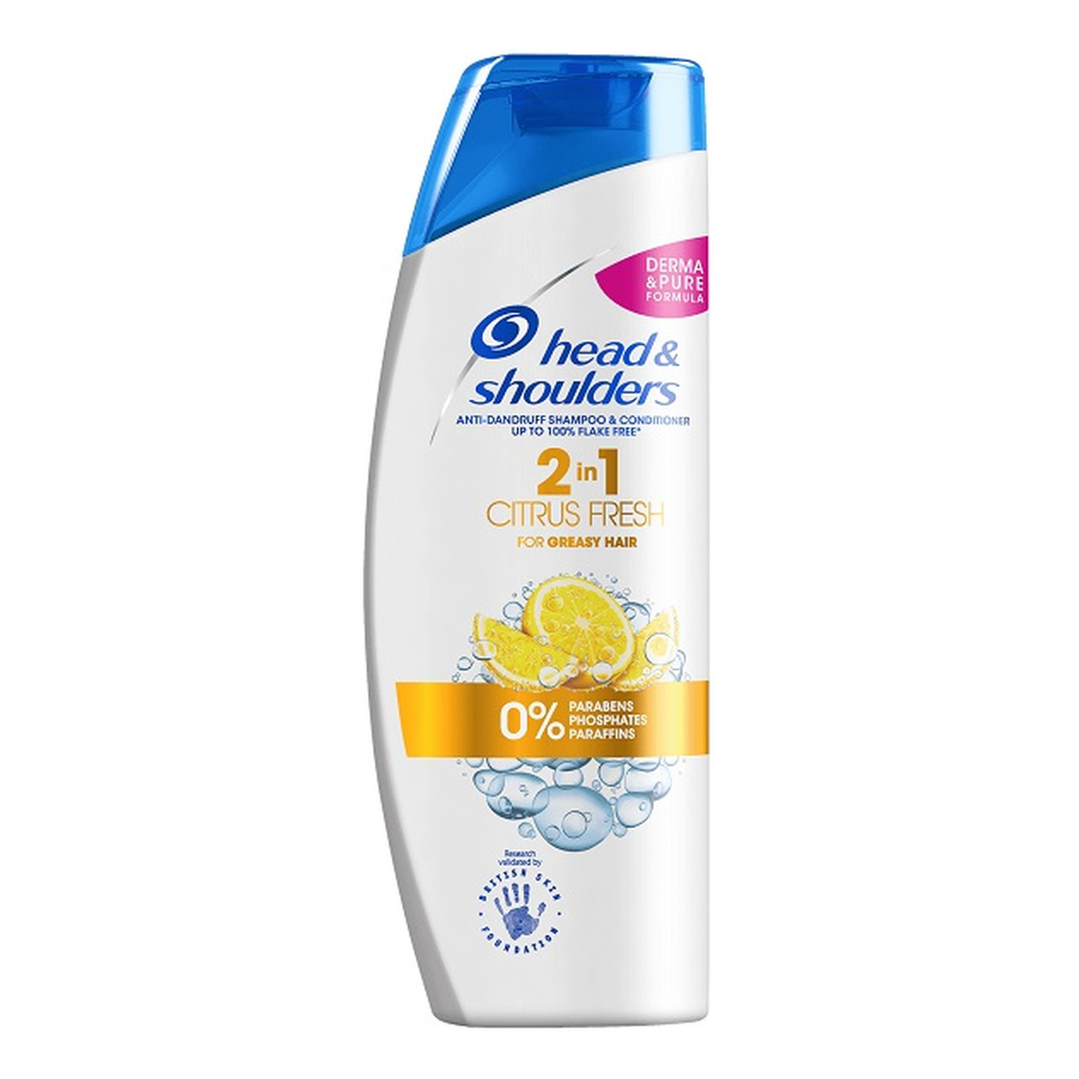 Head&Shoulders Citrus Fresh Anti-dandruff shampoo & conditioner 2in1 szampon przeciwłupieżowy z odżywką 750ml