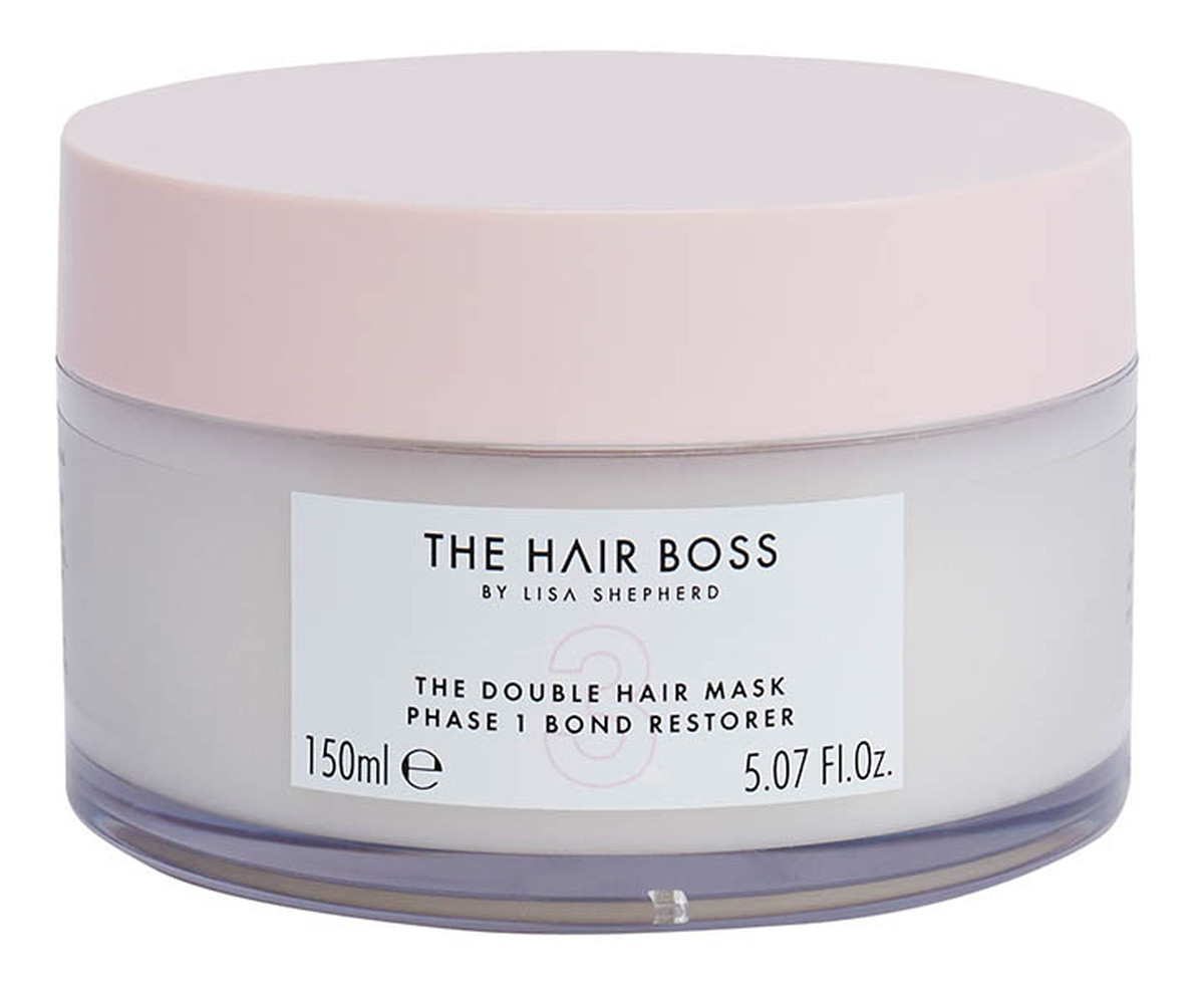 The Double Hair Mask Phase 1 i 2 Keratynowe maski nawilżające odbudowujące strukturę włosa 2x150ml