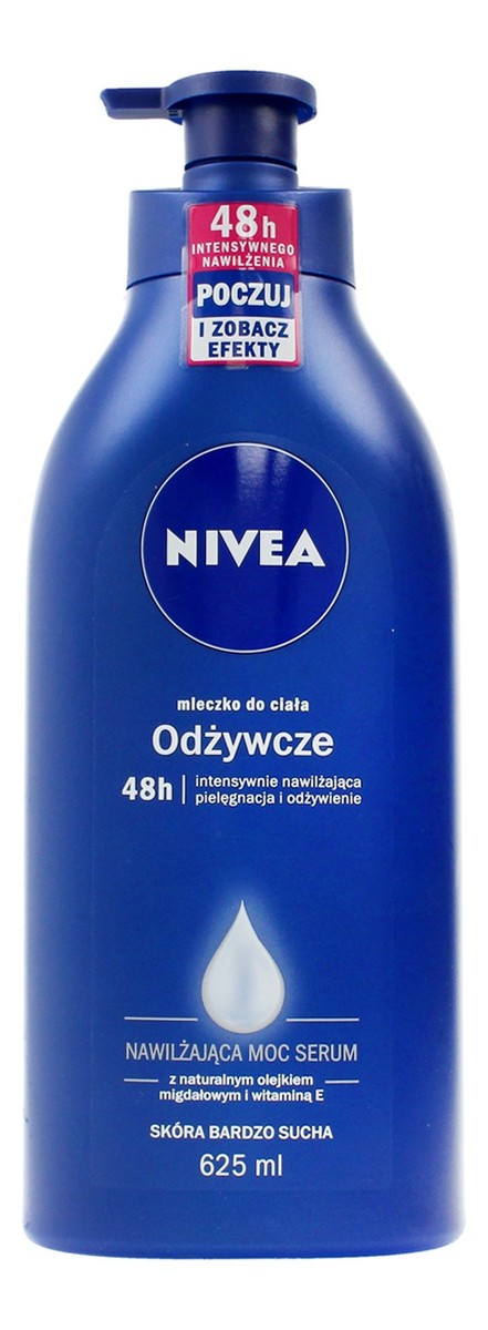 Mleczko do ciała odżywcze pompka