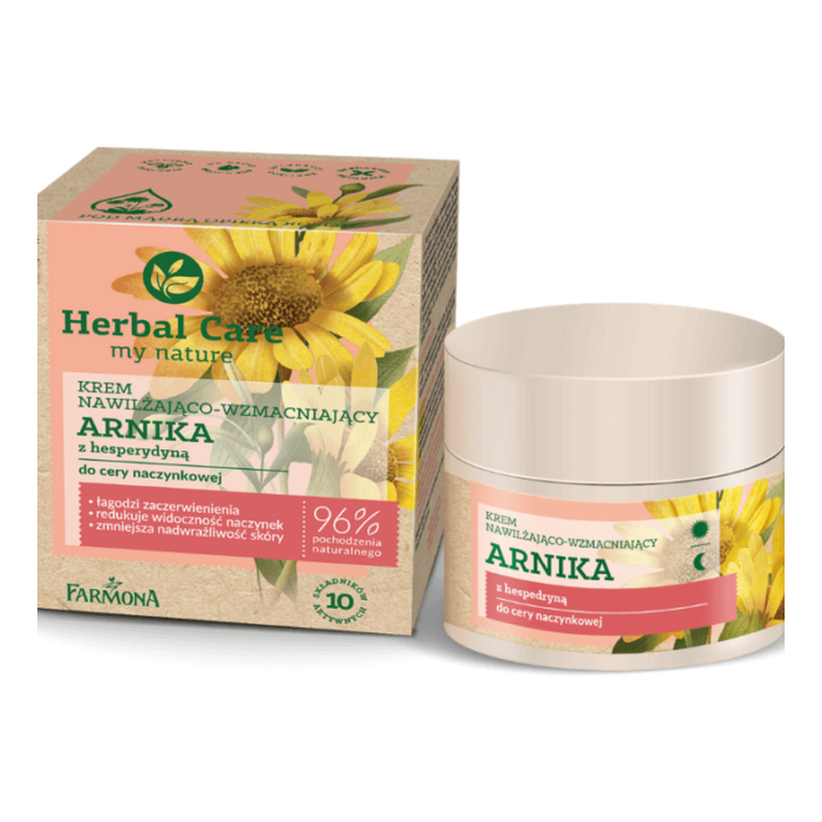 Farmona Herbal Care Krem nawilżająco-wzmacniający Arnika 50ml