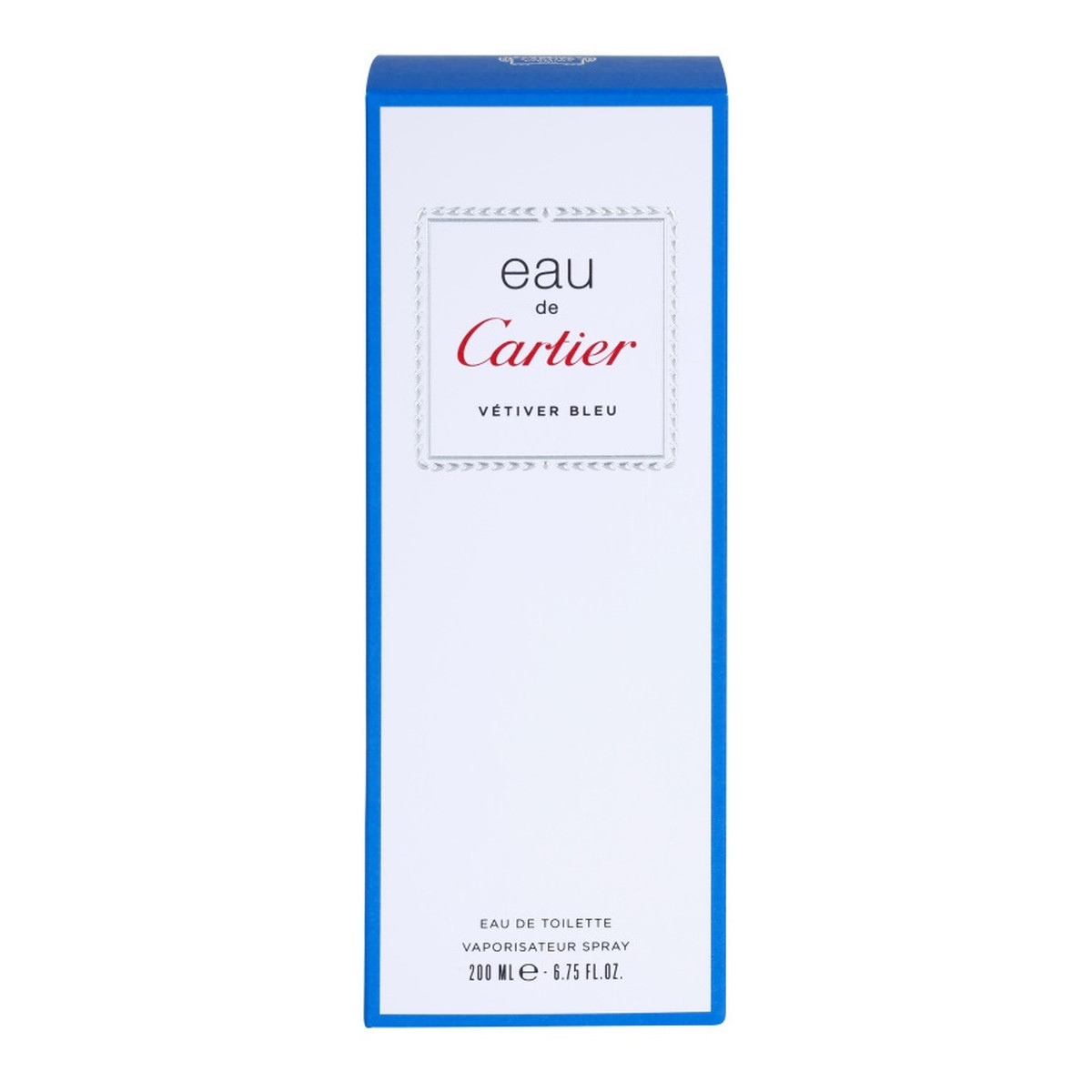 Cartier Eau De Cartier Vetiver Bleu Woda toaletowa spray 200ml