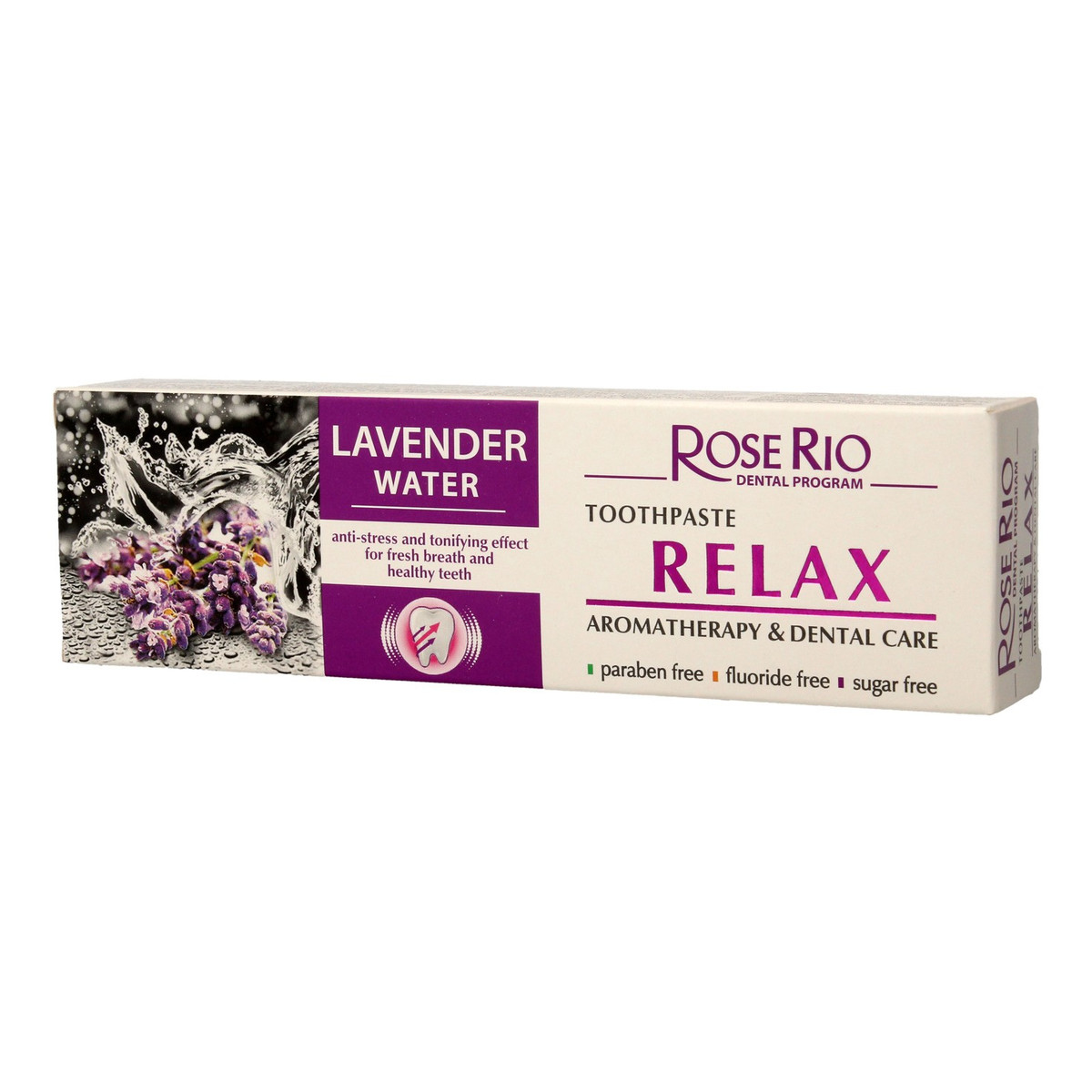 Rose Rio RELAX LAVENDER WATER Pasta do zębów 65ml
