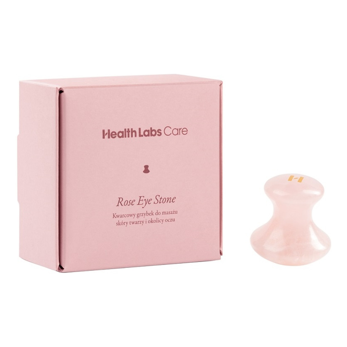 HealthLabs Kwarcowy grzybek do masażu skóry twarzy i okolicy oczu
