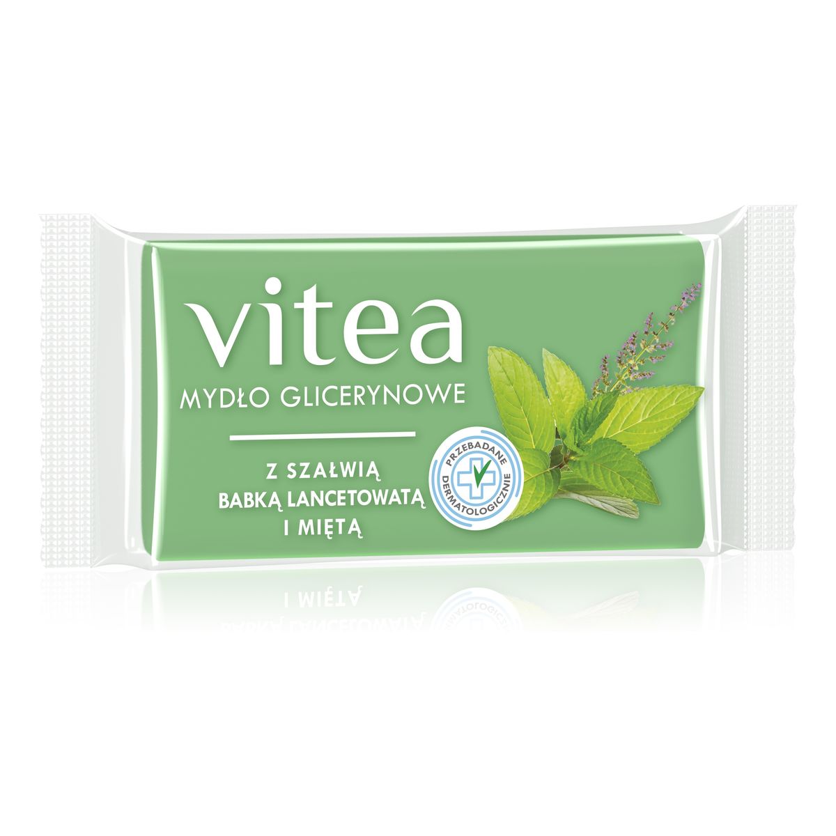 Vitea glicerynowe mydło z szałwią i babką lancetowatą 75g