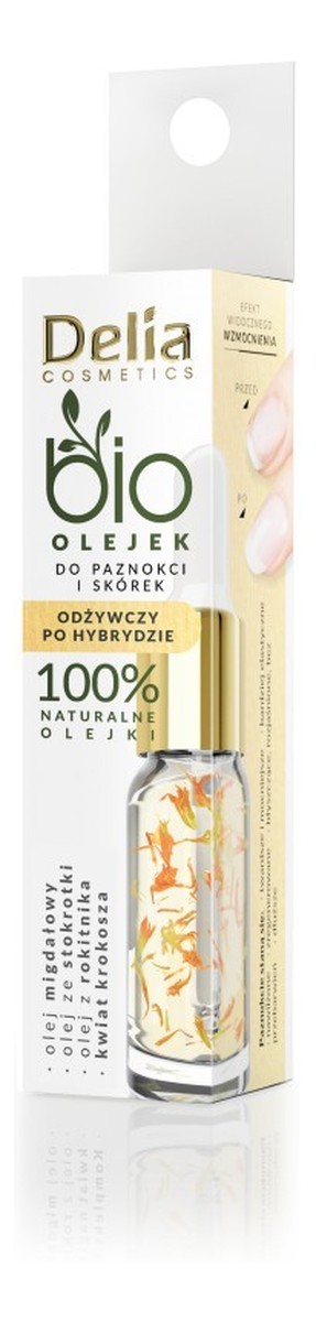 Olejek do paznokci i skórek odżywczy po hybrydzie
