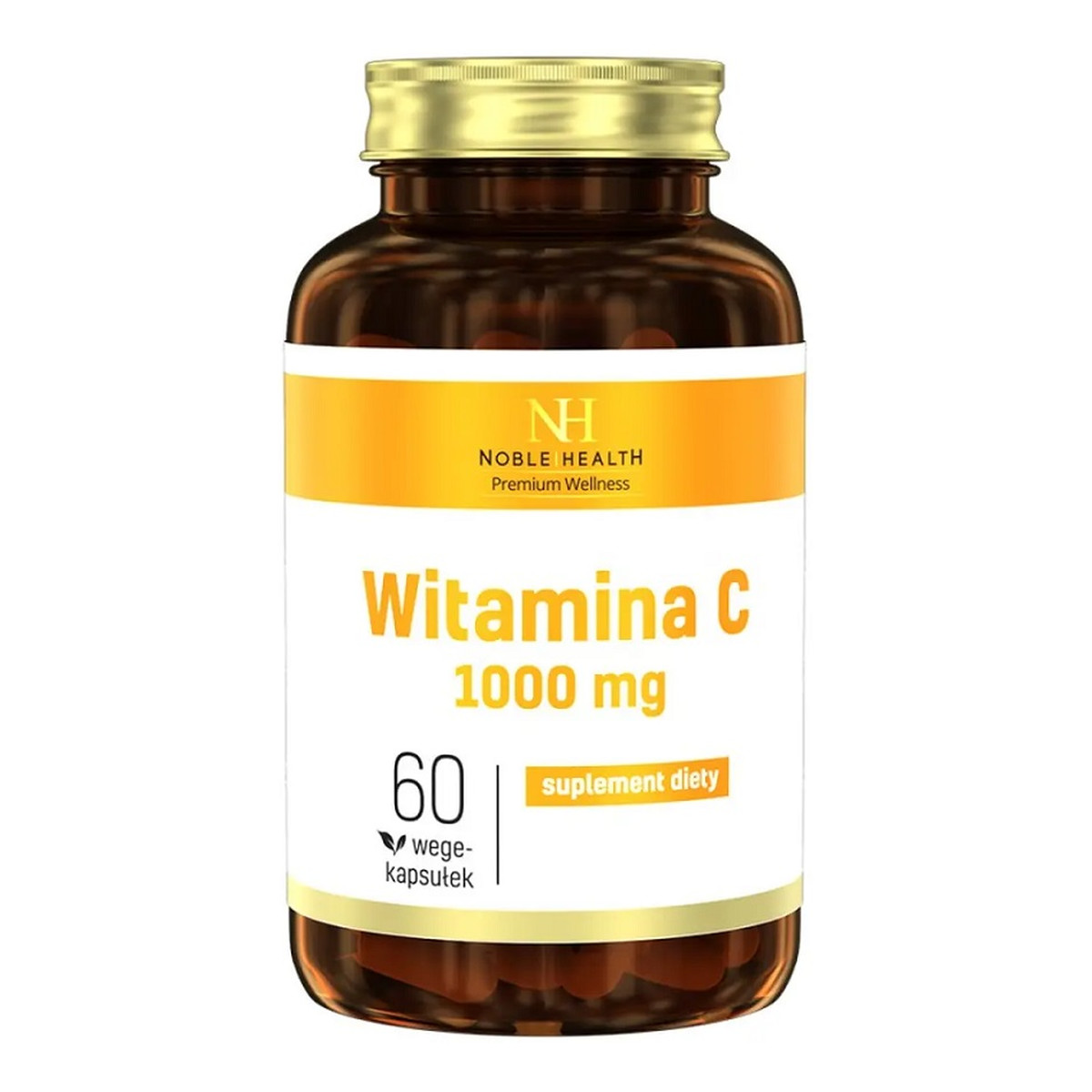 Noble Health Noble health_premium wellness witamina c 1000 mg suplement diety 60 kapsułek
