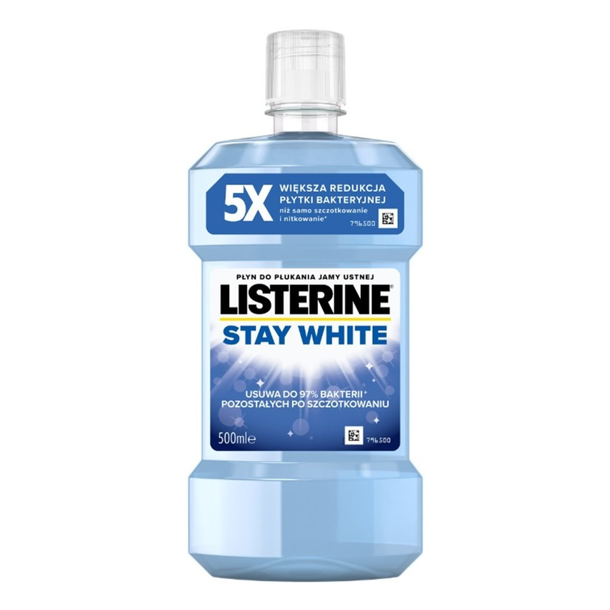 Listerine Stay white płyn do płukania jamy ustnej 500ml