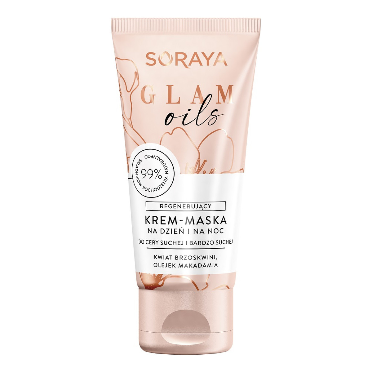 Soraya Glam Oils Regenerujący krem-maska na dzień i na noc 50ml
