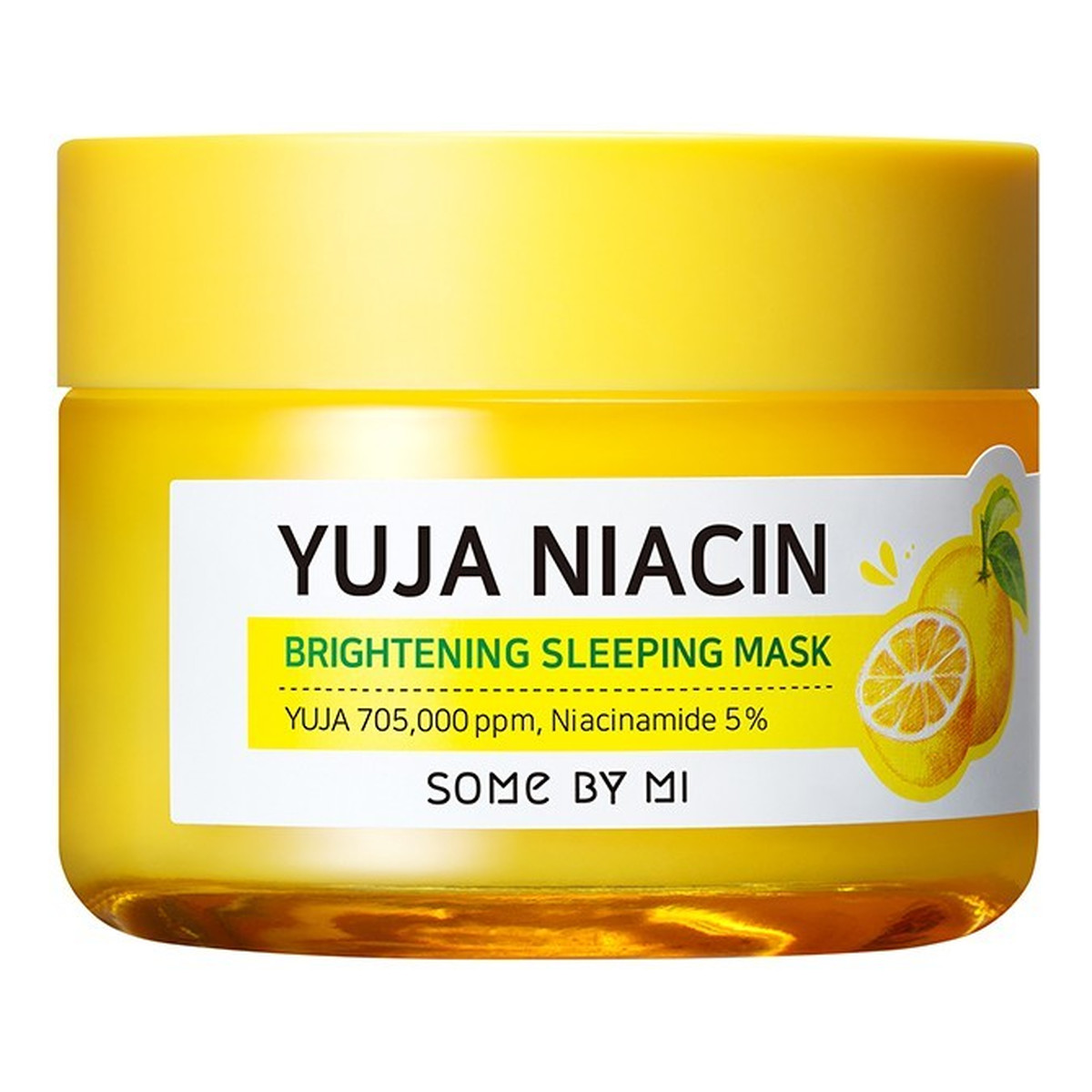 Some By Mi Yuja niacin miracle brightening sleeping mask rozjaśniająco-nawilżająca maska na noc 60g