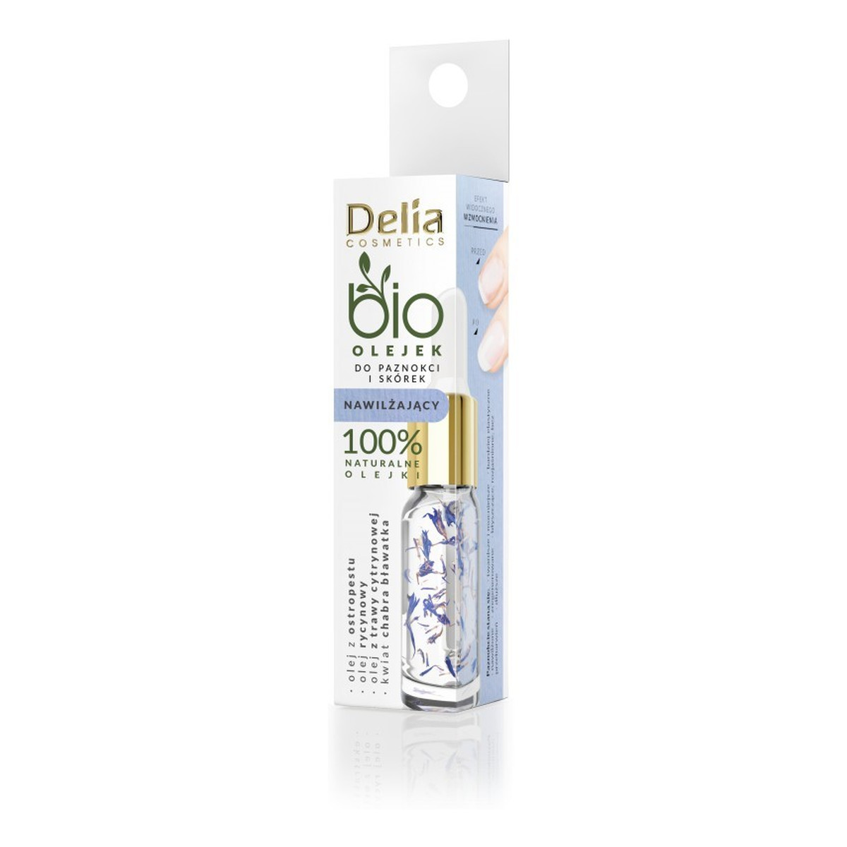 Delia Bio Olejek do paznokci i skórek nawilżający 10ml