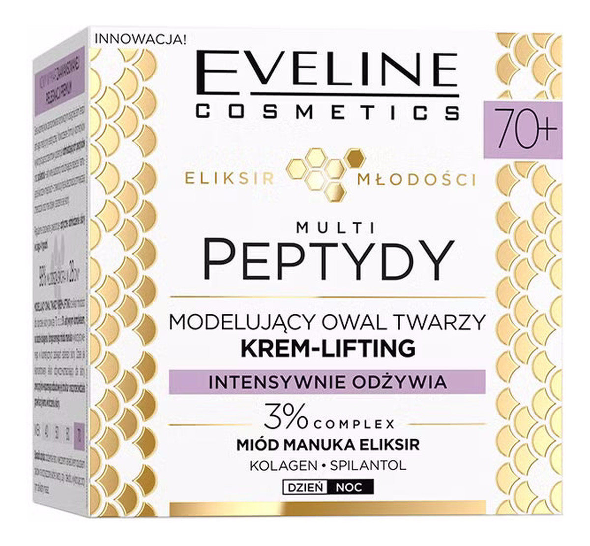 modelujący owal twarzy krem-lifting 70+