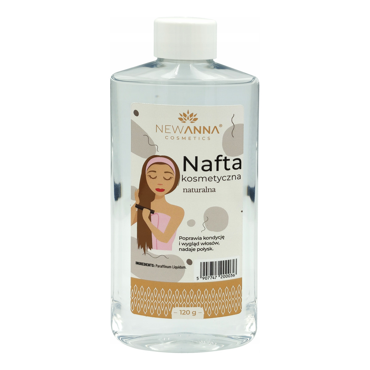 Anna Cosmetics Nafta Kosmetyczna Naturalna 120g