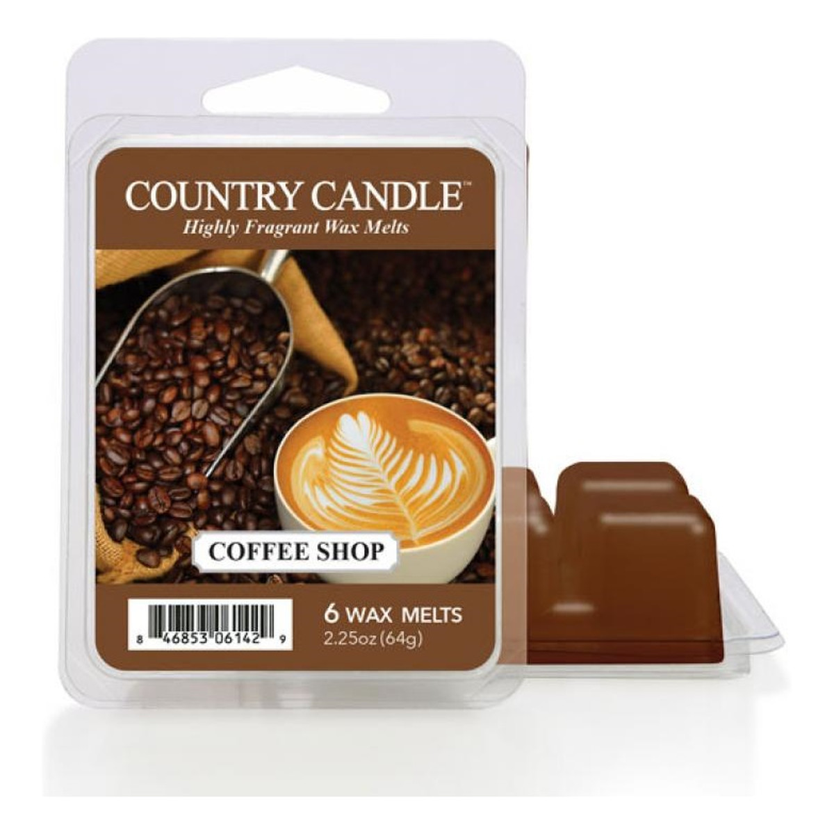 Country Candle Wax wosk zapachowy coffee shop 64g