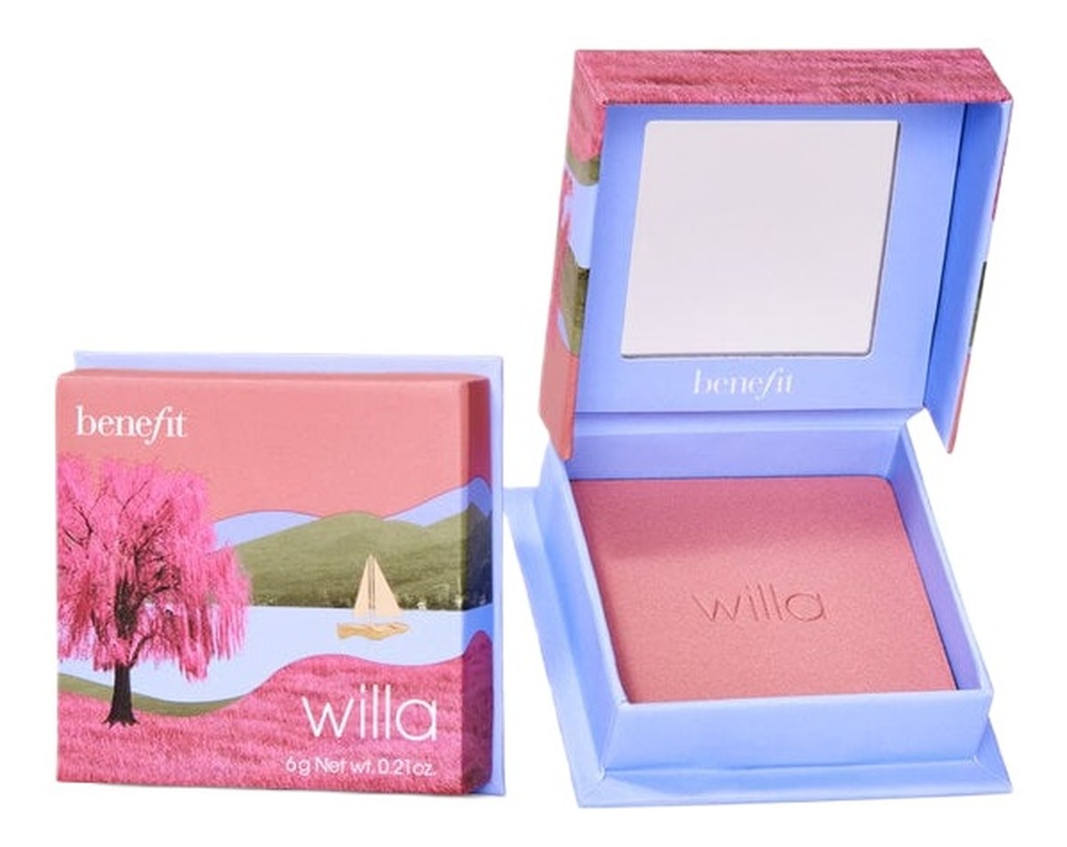 Willa soft neutral-rose blush róż do policzków w neutralnym odcieniu