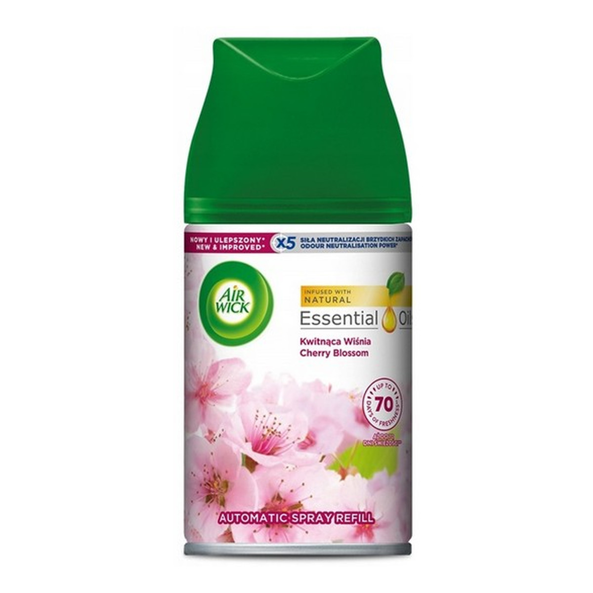 Air Wick Freshmatic Wkład do odświeżacza powietrza kwiat wiśni 250ml