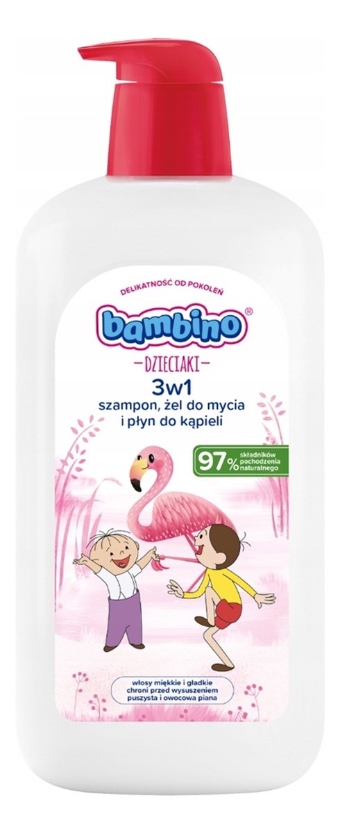 Żel pod prysznic i płyn do kąpieli flaming