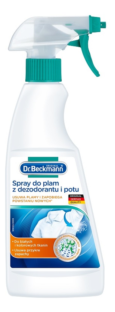 Spray do plam z dezodorantu i potu