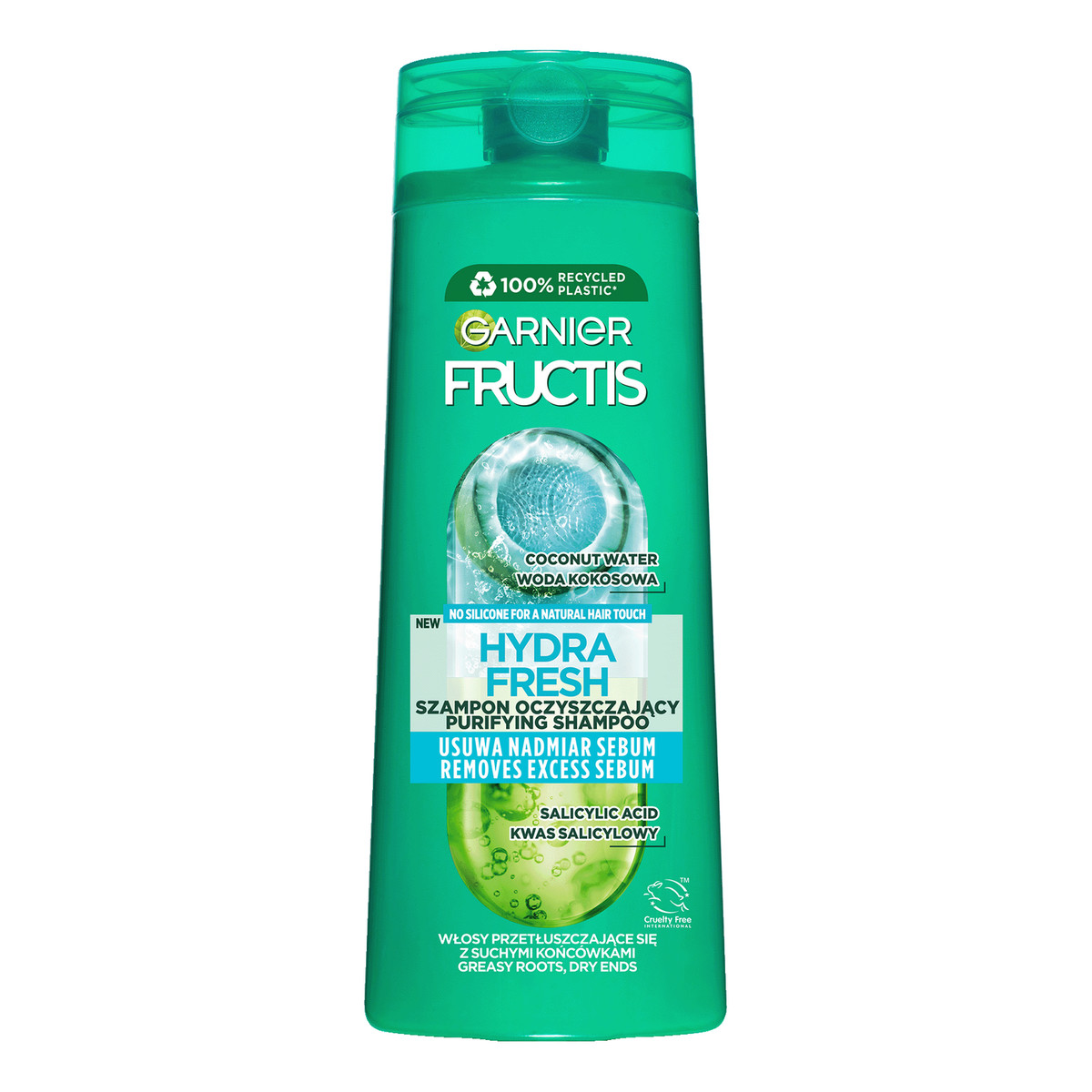 Garnier Fructis Hydra Fresh Szampon oczyszczający 400ml