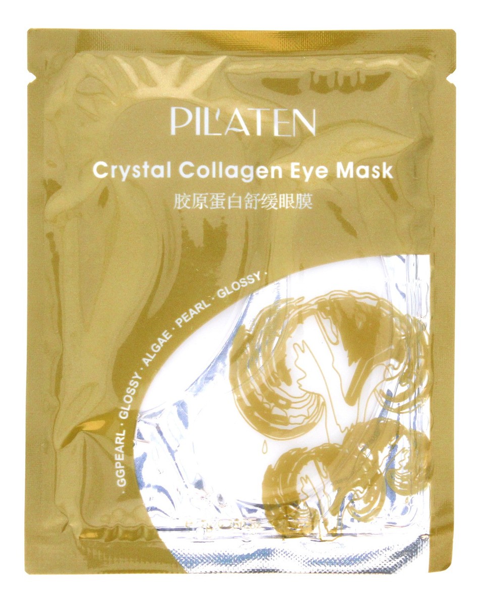 krystaliczna kolagenowa maska pod oczy