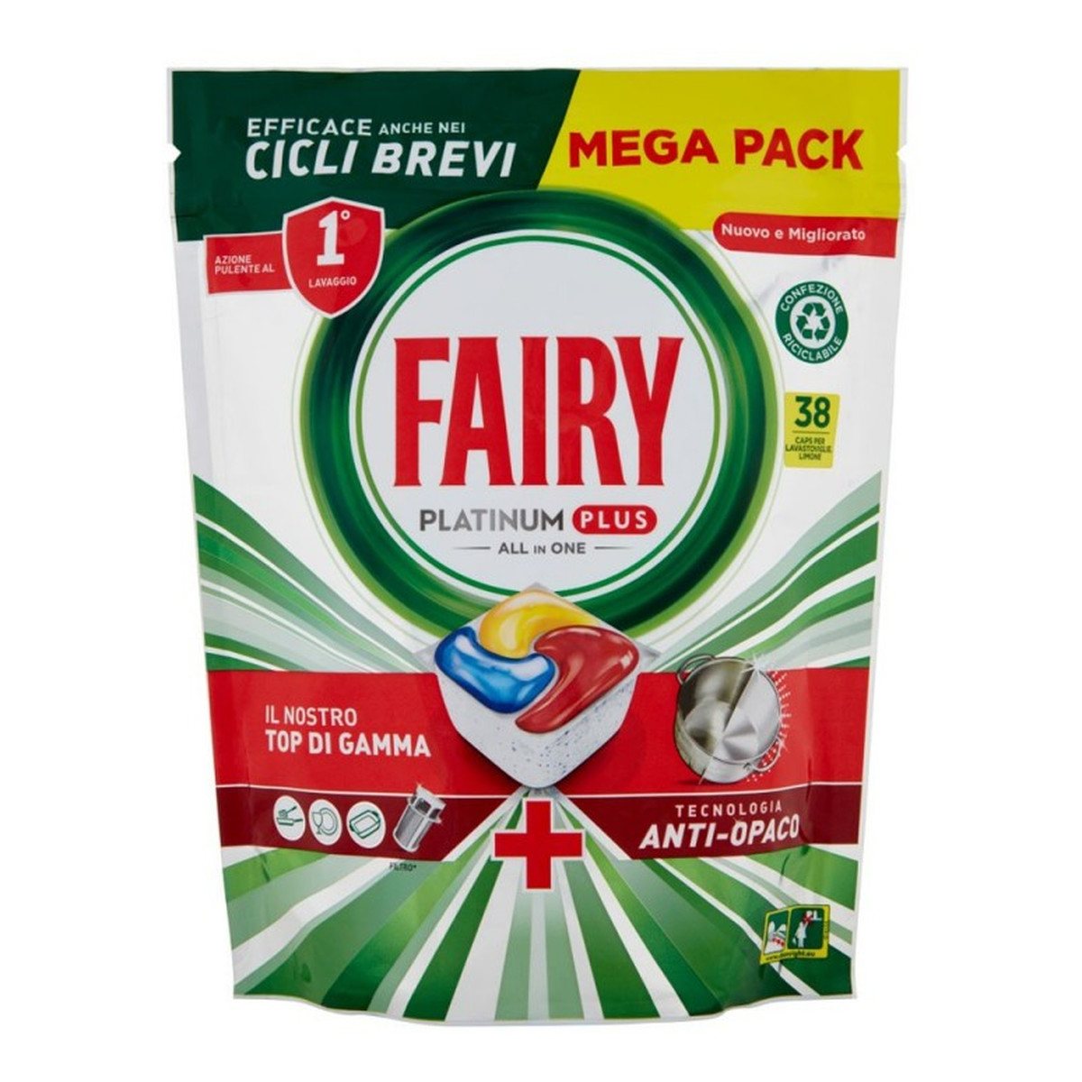 Fairy Platinum Plus Kapsułki do zmywarki