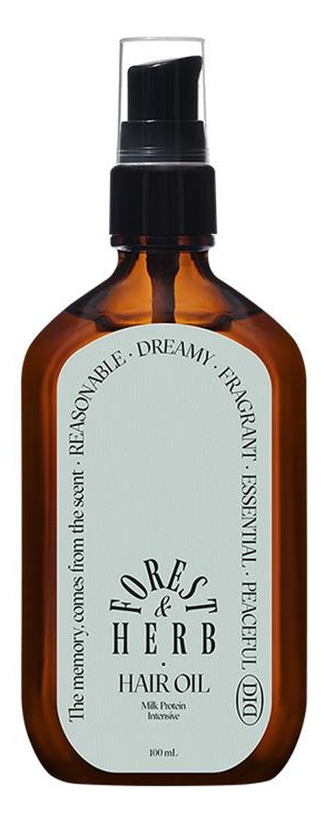 Milk protein intensive hair oil olej do włosów forest herb