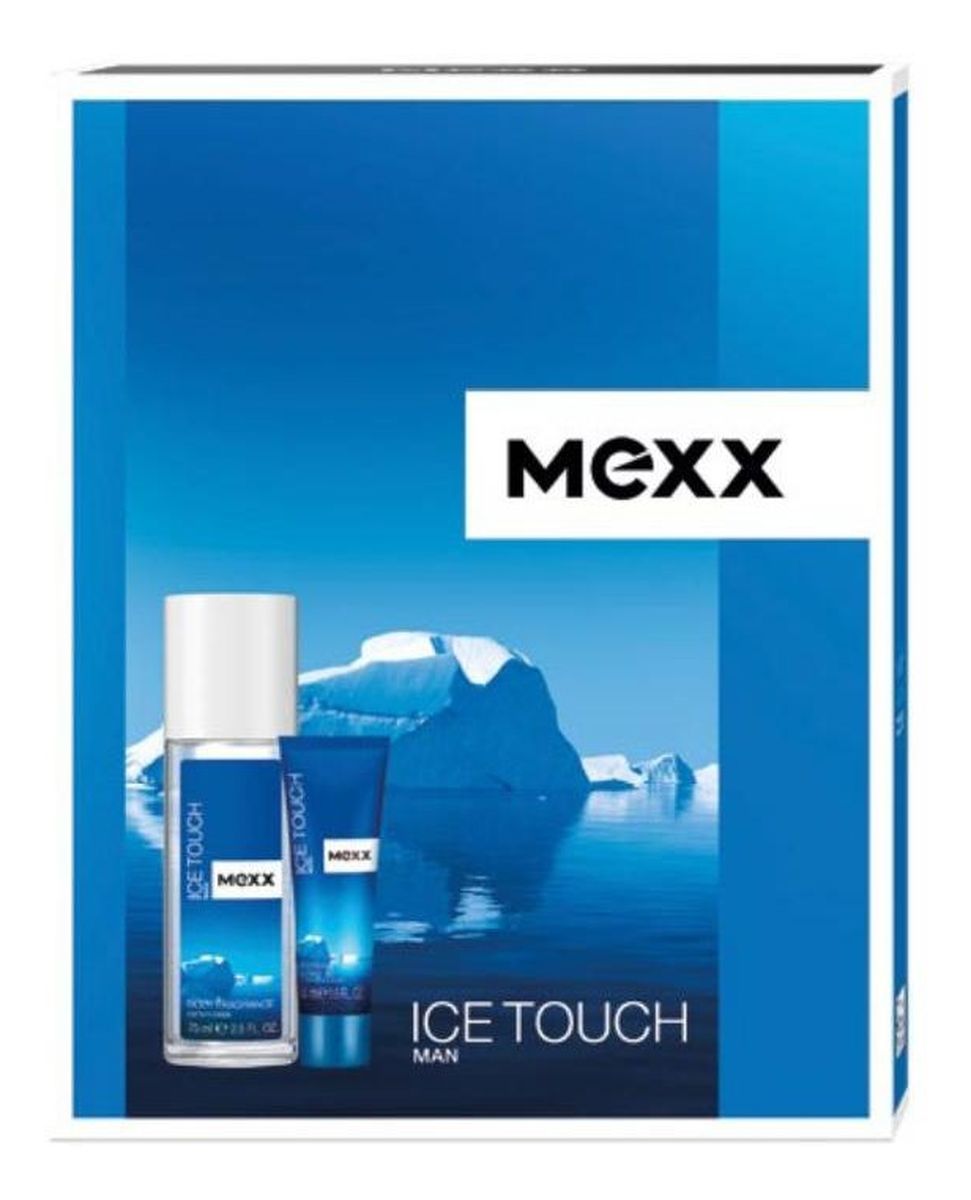 Zestaw prezentowy Ice Touch Man (deo naturalny spray 75ml+żel pod prysznic 50ml)