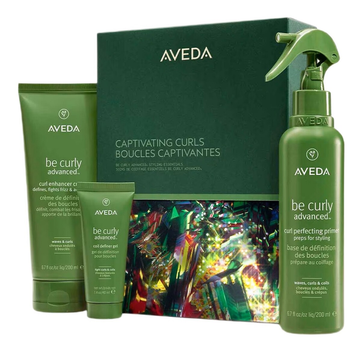 Zestaw krem do włosów 200ml + żel do włosów 40ml + odżywka bez spłukiwania 200ml