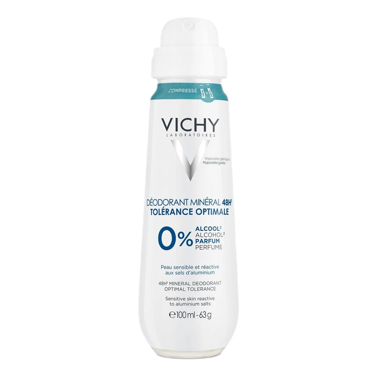 Vichy Optimal Tolerance 48H mineralny Dezodorant w sprayu 100ml