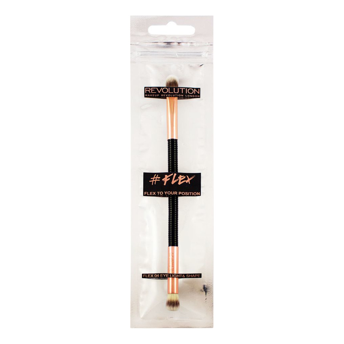 Makeup Revolution Brush Flex Pędzel do makijażu 04 Eye Light & Shade