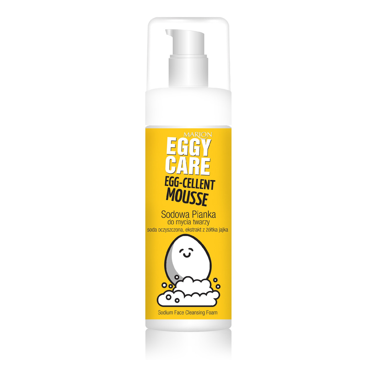 Marion Eggy Care Pianka do mycia twarzy sodowa 150ml