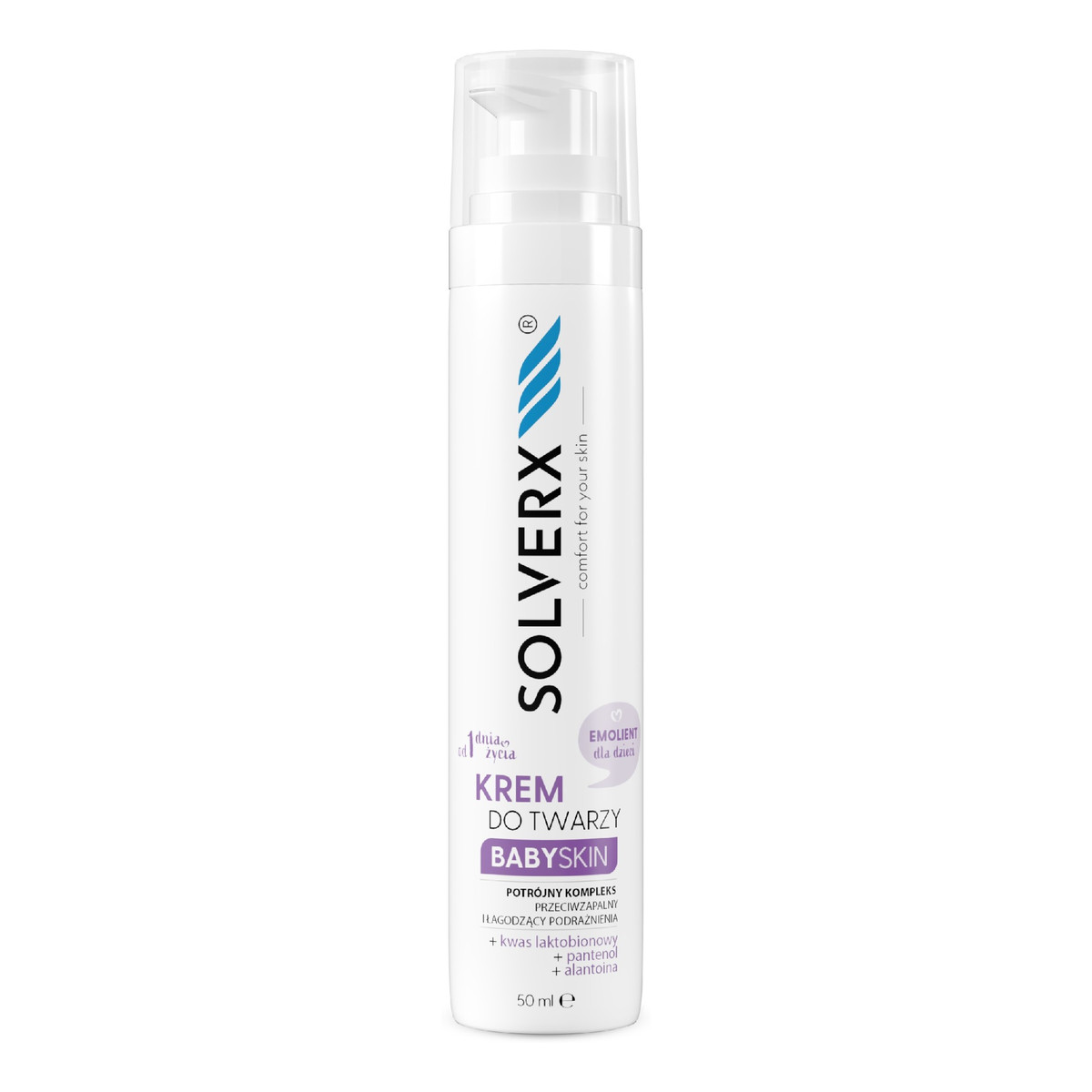Solverx Baby Skin Krem - emolient do twarzy 50ml