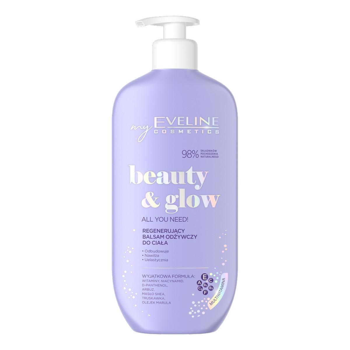 Eveline Beauty&Glow Balsam odżywczy do ciała regenerujący 350ml