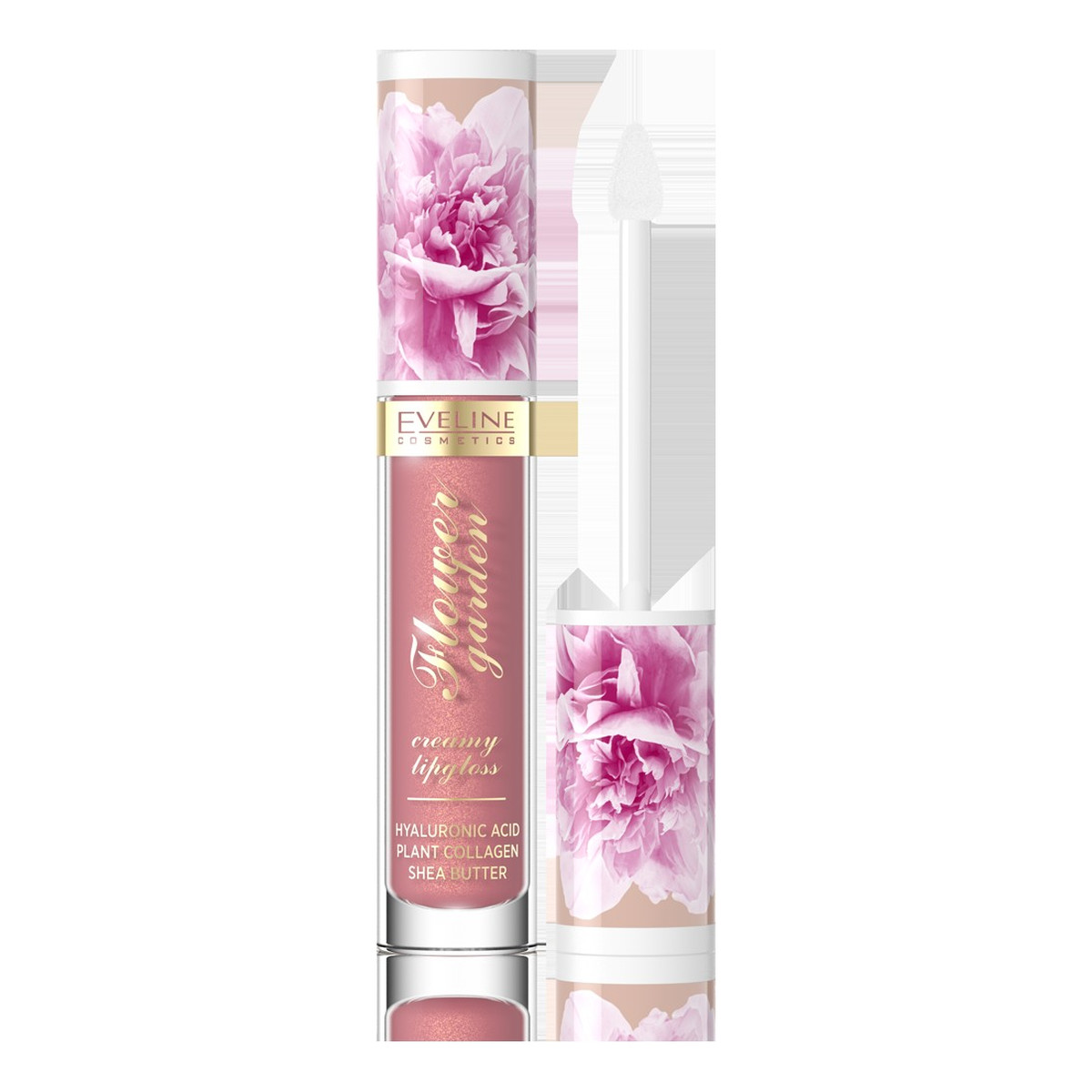 Eveline Flower Garden Kremowy błyszczyk do ust 4.5ml